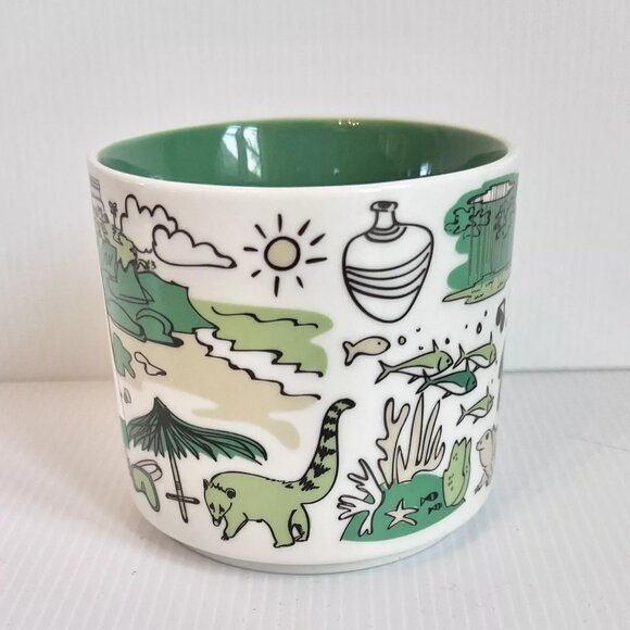 Starbucks Mexico Been There Series Collectible Ceramic Mug Tulum 14Oz Retail Box - Picture 5 of 9